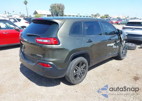 2015 Jeep Cherokee Sport из США, поврежденный, VIN 1C4PJLABXFW561146